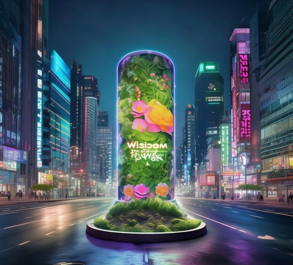 中间隔离带，地铁广告的智慧之花
